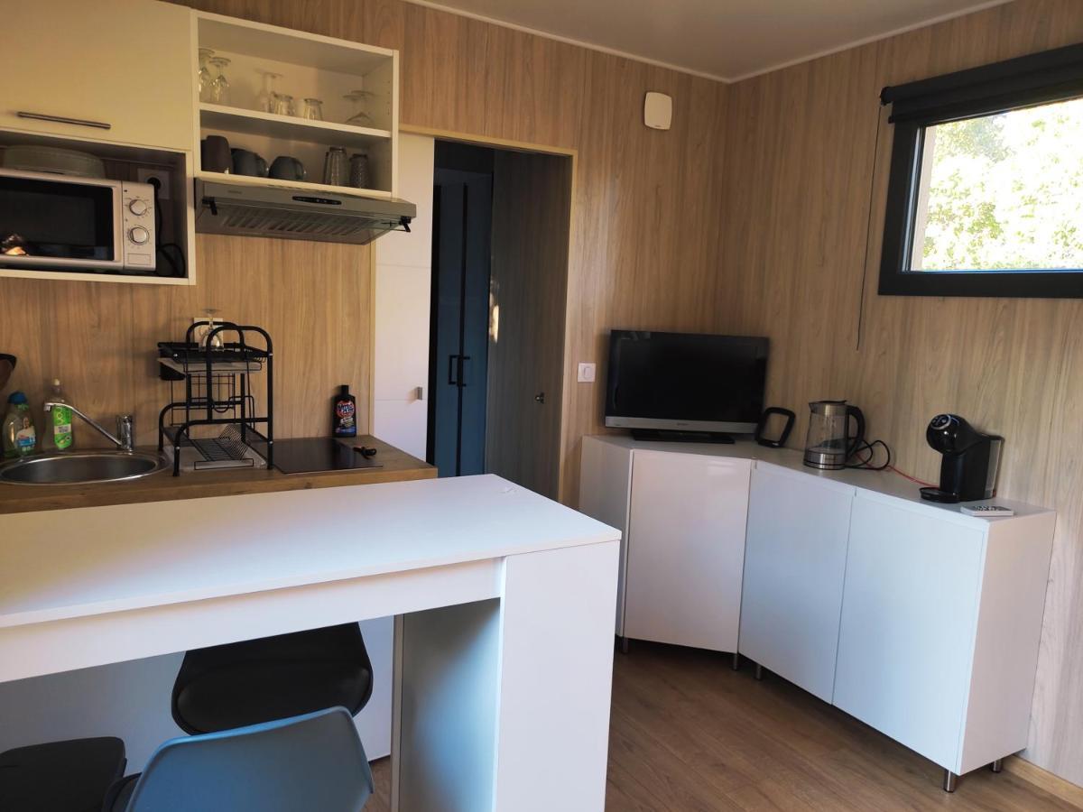 Joli Indépendant En Bois Avec Jacuzzi Prive